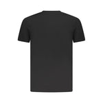 Cavalli Class Black Cotton Men T-Shirt CA-36712-M
