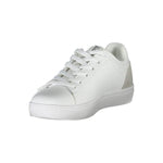 Napapijri White Leather Women Sneaker NA-37123-EU36/US6