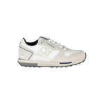 Napapijri White Leather Men Sneaker NA-37219-EU44/US11
