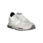 Napapijri White Leather Men Sneaker NA-37219-EU44/US11
