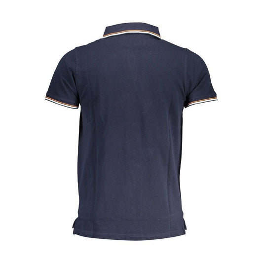 Norway 1963 Blue Cotton Men Polo Shirt NO-37430-M