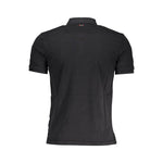 Napapijri Black Cotton Men Polo Shirt