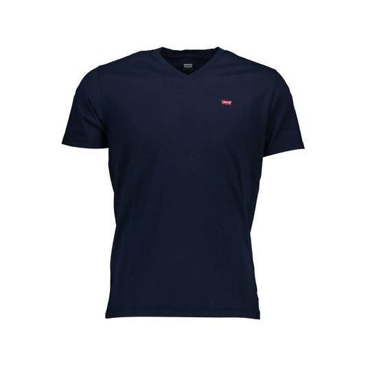 Levi's Blue Cotton Men T-Shirt LE-37708-S