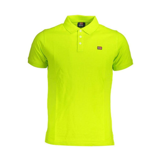 Norway 1963 Yellow Cotton Men Polo Shirt
