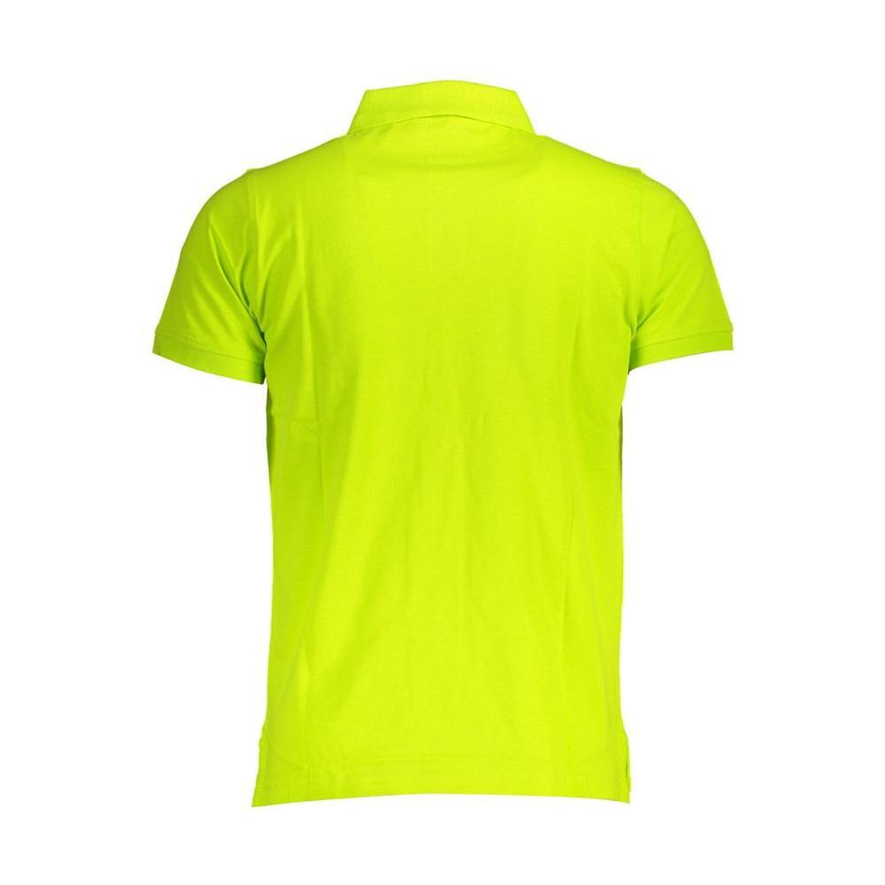 Norway 1963 Yellow Cotton Men Polo Shirt