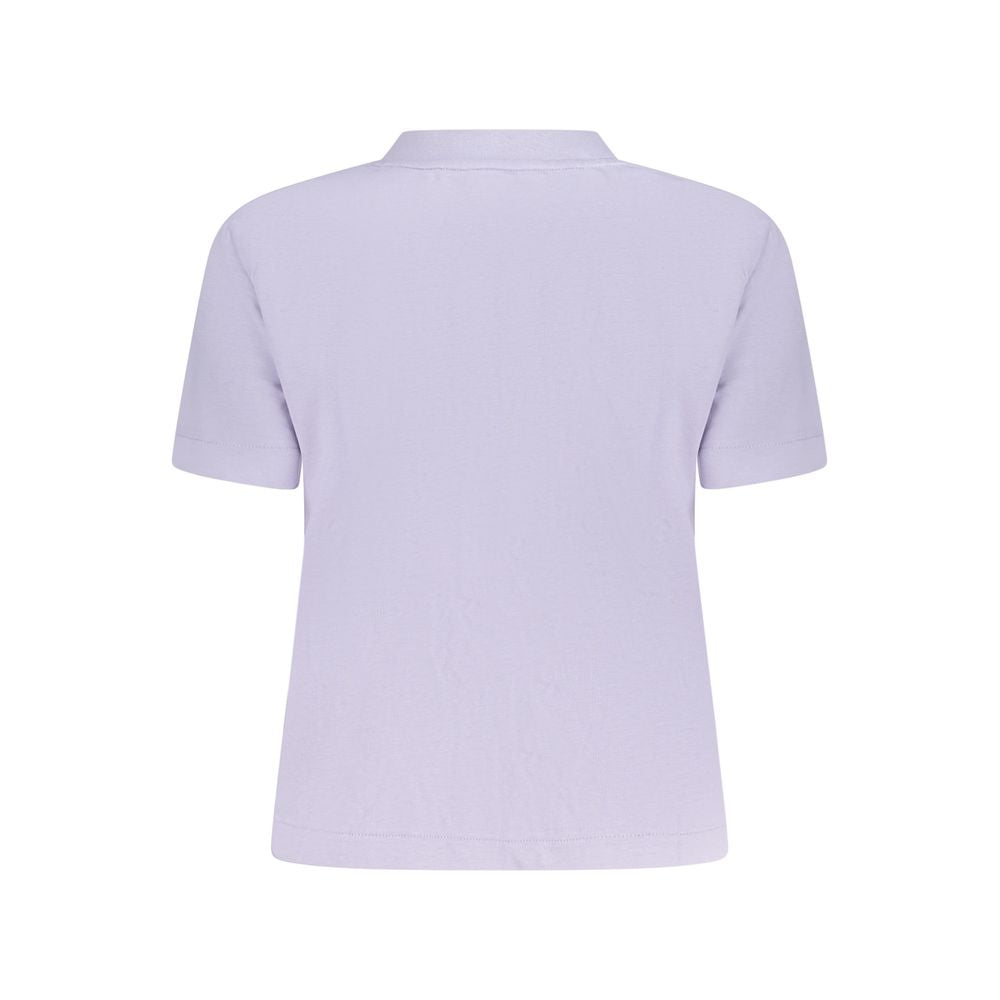 Calvin Klein Purple Cotton Women T-Shirt