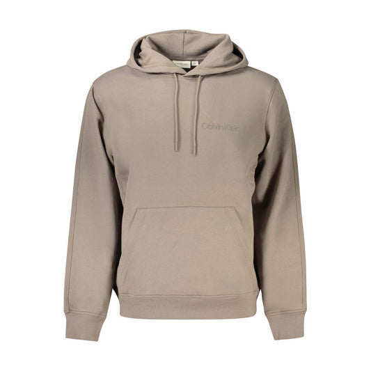 Calvin Klein Brown Cotton Men Sweater CA-32974-L