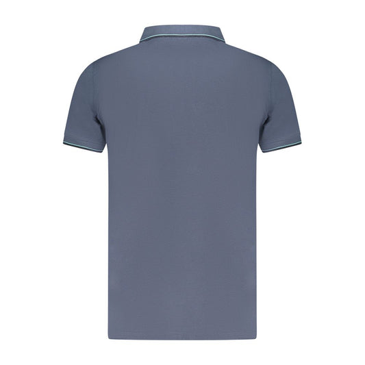 Norway 1963 Blue Cotton Polo Shirt NO-35871-S