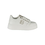 Laura Biagiotti White Polyester Women Sneaker LA-36494-EU37/US7