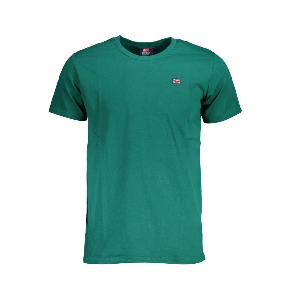Norway 1963 Green Cotton Men T-Shirt