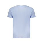 Tommy Hilfiger Blue Cotton Men T-Shirt TO-38466-S