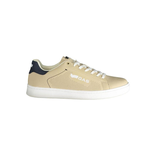 Gas Beige Polyester Men Sneaker GA-38586-EU45/US12