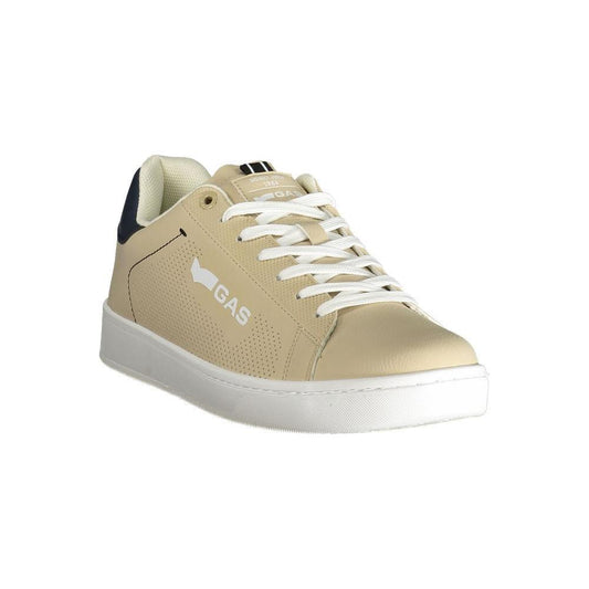 Gas Beige Polyester Men Sneaker GA-38586-EU45/US12
