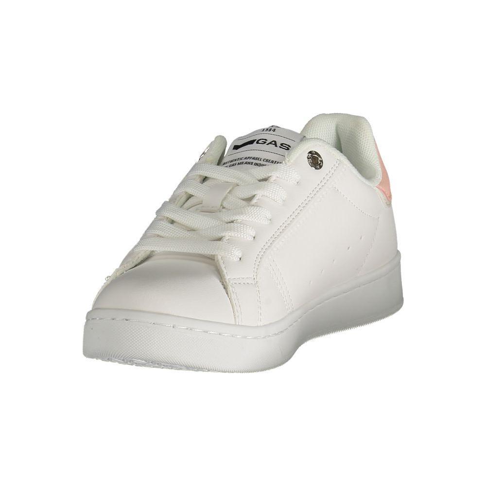 Gas White Polyester Women Sneaker GA-38604-EU37/US7