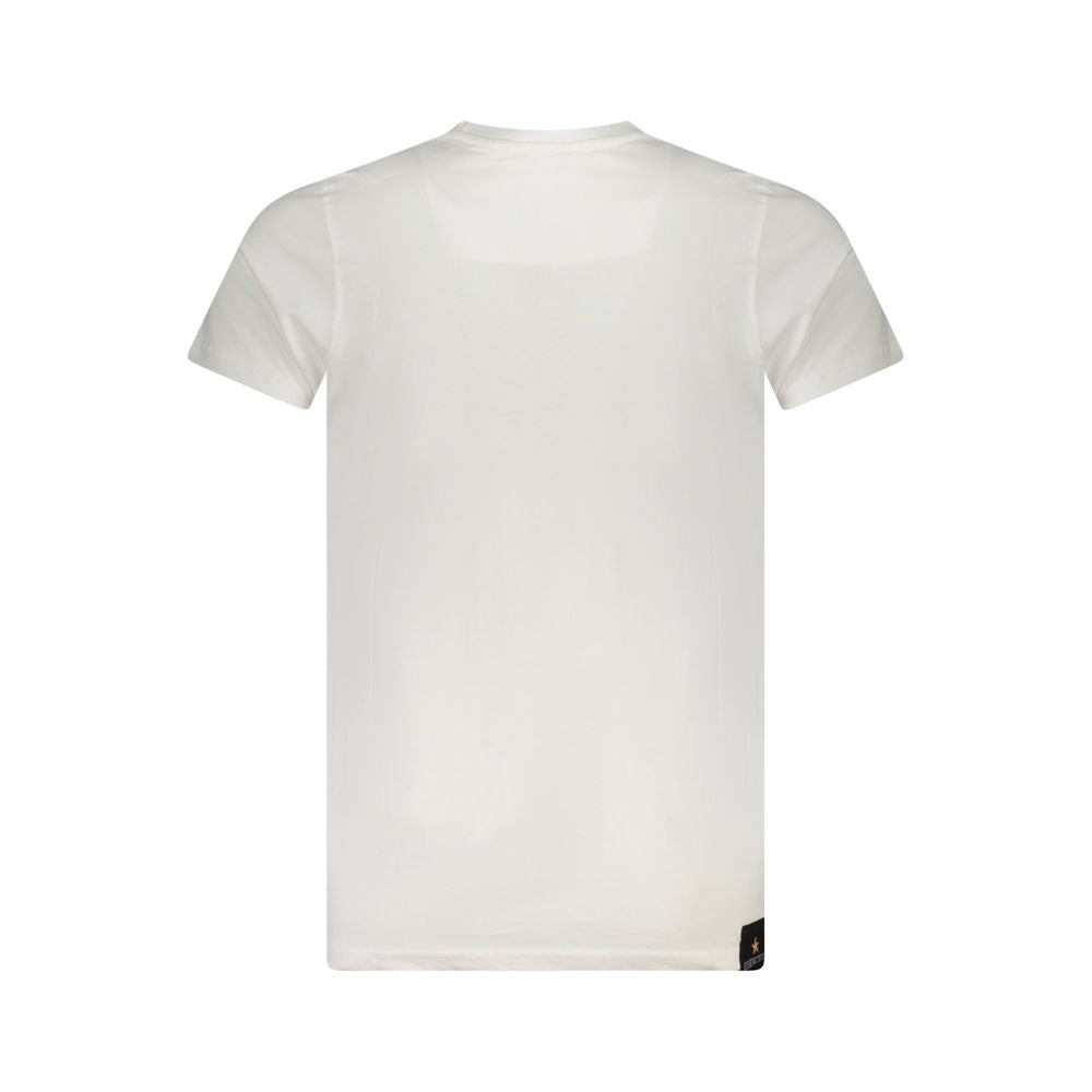 Accademia Militare White Cotton T-Shirt AC-36569-S