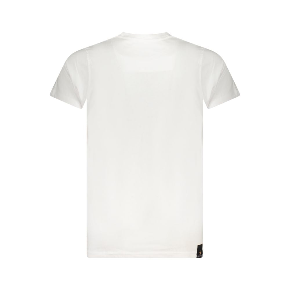 Accademia Militare White Cotton T-Shirt AC-36572-S