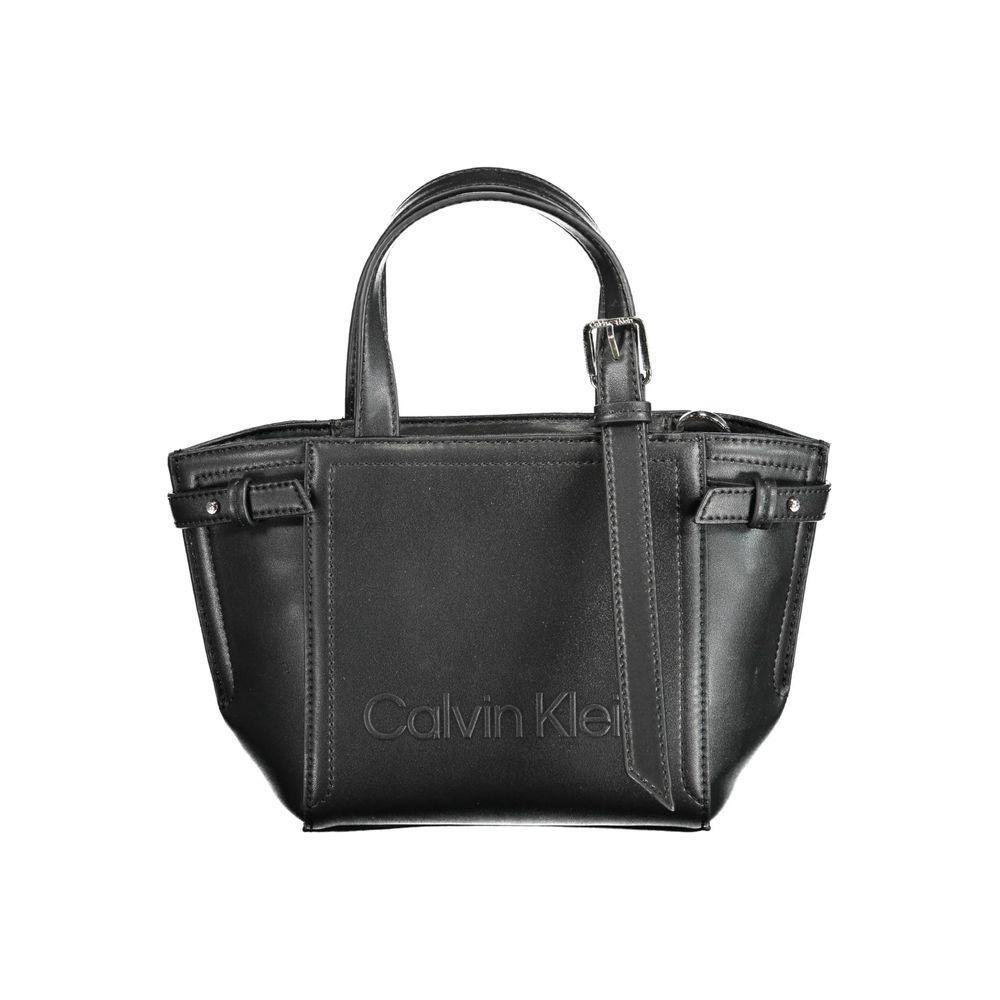 Front view with bag zipped and handles upright.