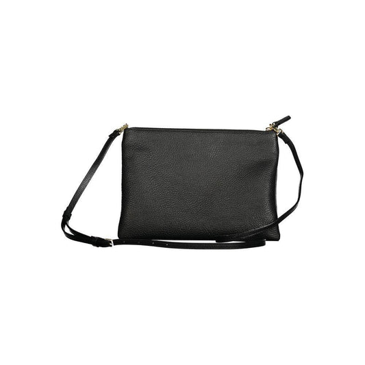 Coccinelle Black Leather Handbag CO-35660