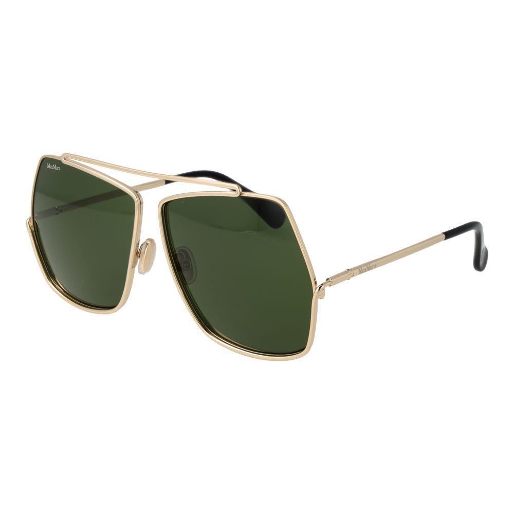 Max Mara Gold Women Sunglass