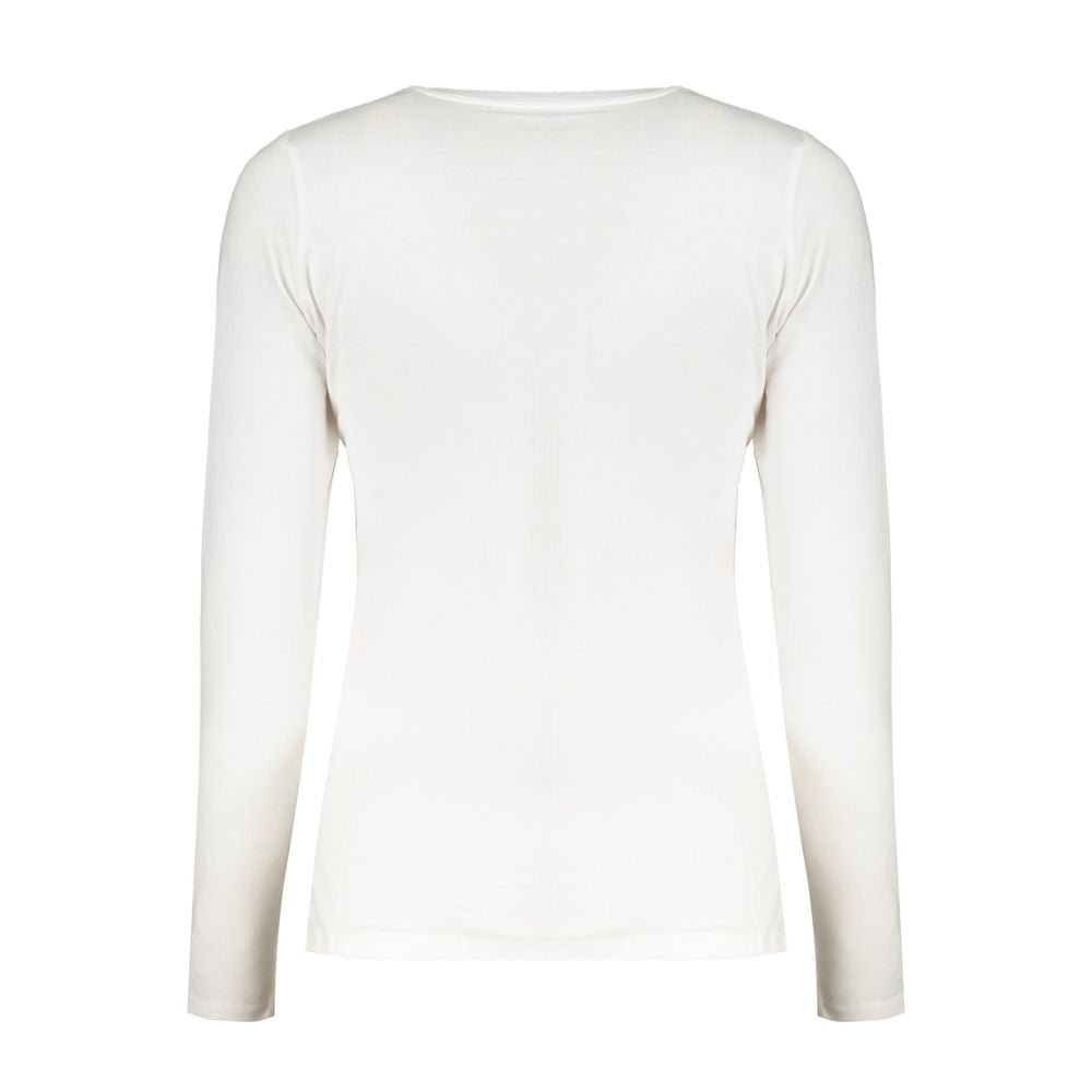 Pepe Jeans White Cotton Tops & T-Shirt PE-31356-XS