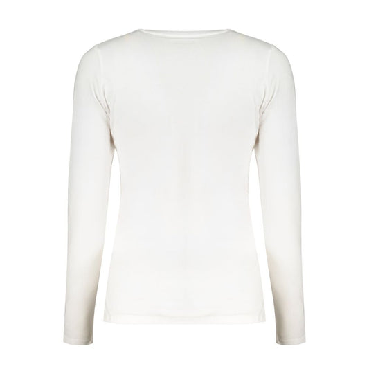 Pepe Jeans White Cotton Tops & T-Shirt PE-31356-XS