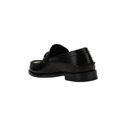 Versace Leather Loafers