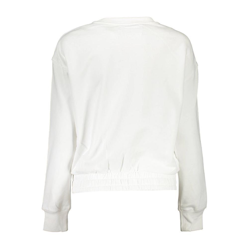 Calvin Klein White Cotton Women Sweater CA-13477-L