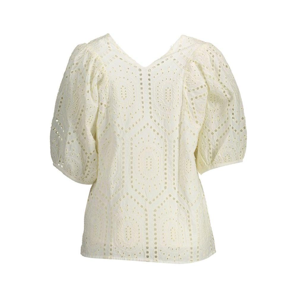 Gant White Cotton Women T-Shirt 1728,34,42,67403481248,Clothing,Gant,IT36|XXS,New with tags,Tops & T-Shirts - Women - Clothing,White,Women,Women - Clothing GA-14782-34