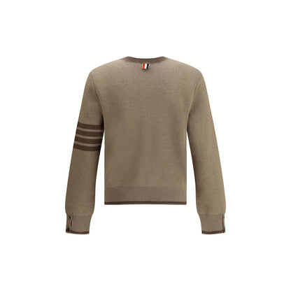 Thom Browne Brown Cotton Sweatshirt