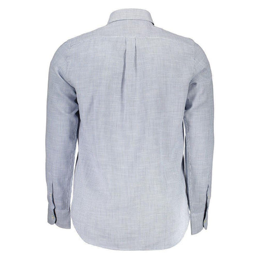 Harmont & Blaine Blue Cotton Shirt