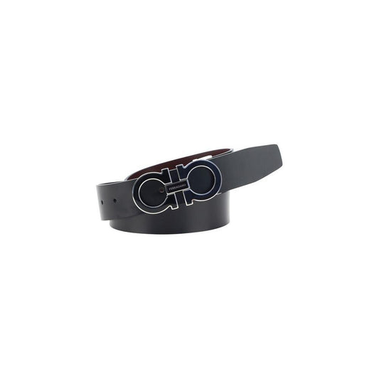 Ferragamo Reversible Belt 100 cm / 40 Inches,105 cm / 42 Inches,110 cm / 44 Inches,1728,72470364320,95 cm / 38 Inches,Accessories,Belts - Men - Accessories,Ferragamo,Men,Men - Accessories,Multicolor,New with tags FE-776399001-100 CM / 40 INCHES