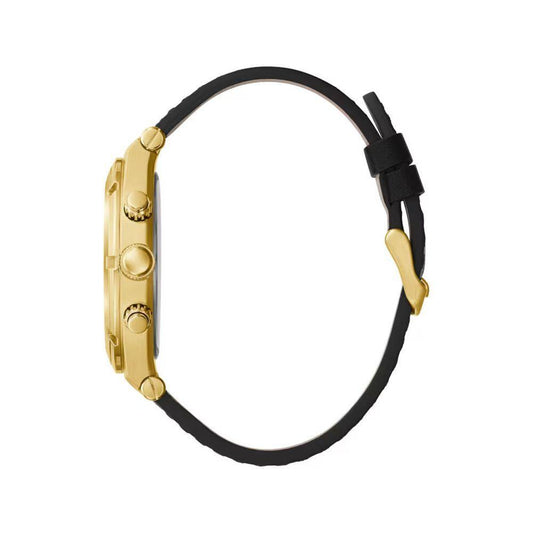 Guess Black Leather Watch