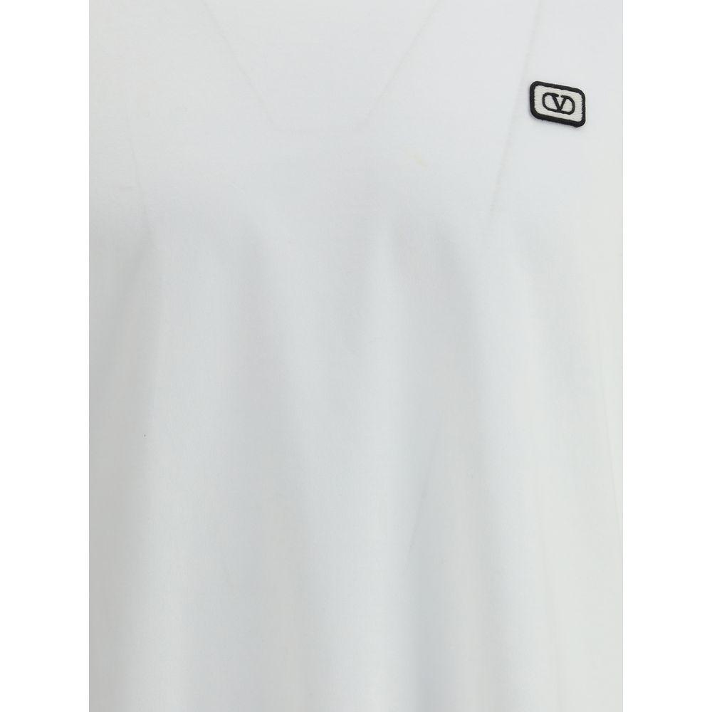 Valentino Logoed T-Shirt VA-7V3MG10VAQ8A03-S