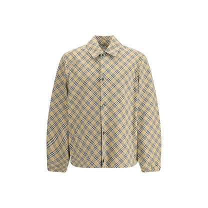 Burberry Beige Polyester Jackets And Coat