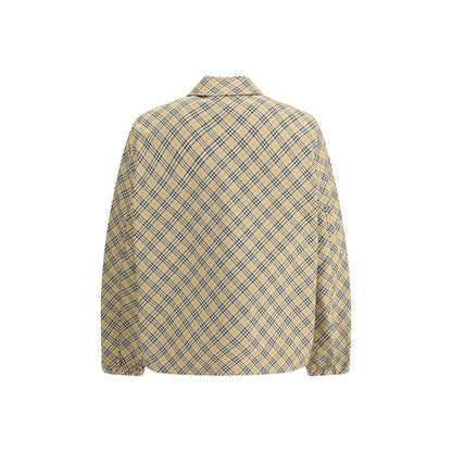 Burberry Beige Polyester Jackets And Coat