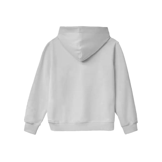 Hinnominate Gray Cotton Sweater HI-15547-XS