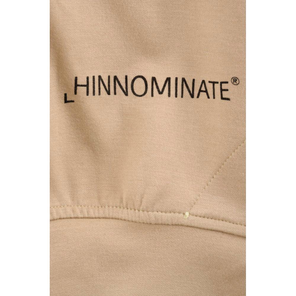 Hinnominate Beige Cotton Sweater HI-15552-S