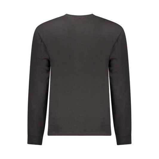 Calvin Klein Black Cotton Men Sweater CA-38764-S