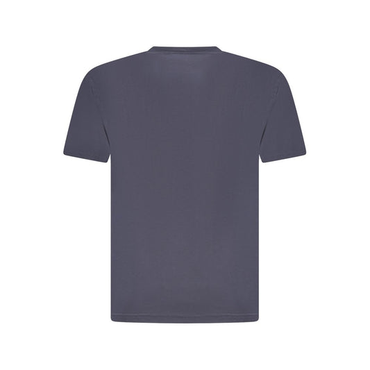 K-WAY Blue Cotton Men T-Shirt KW-38788-S