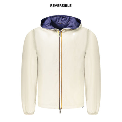 K-WAY Beige Nylon Men's Jacket