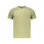 K-WAY Green Cotton Men T-Shirt KW-38801-M