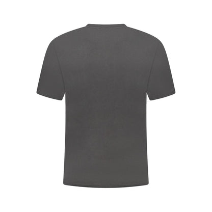 K-WAY Black Cotton Men T-Shirt
