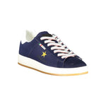 Esercito 1659 Blue Leather Men Sneaker