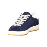 Esercito 1659 Blue Leather Men Sneaker