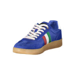 Esercito 1659 Blue Leather Men Sneaker