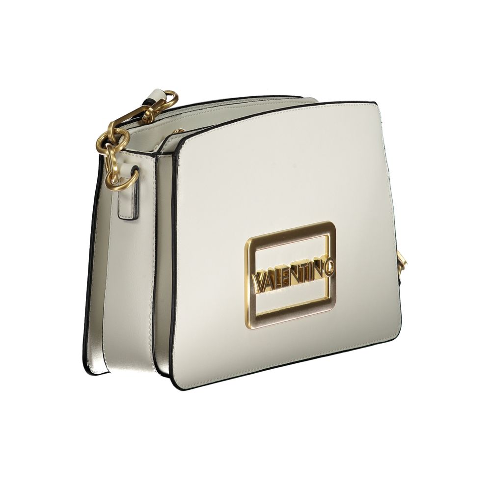 Mario Valentino White Polyethylene Handbag