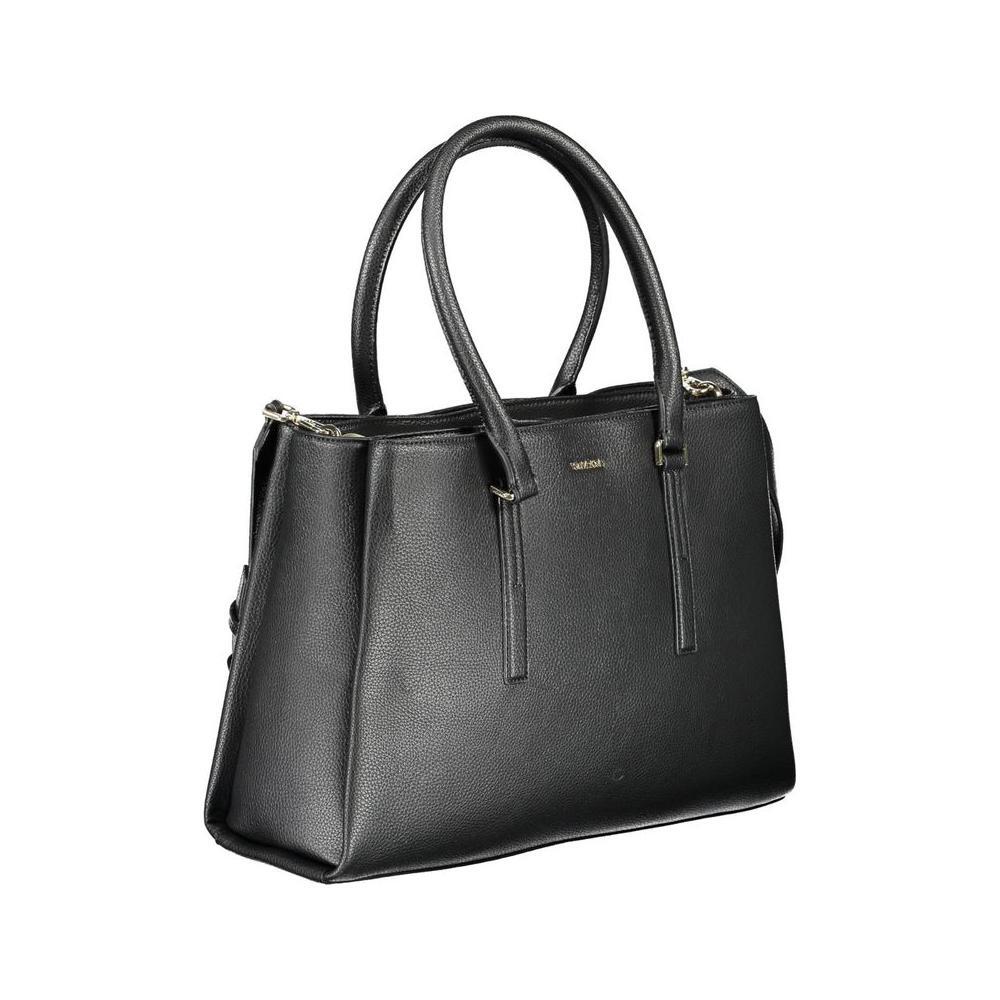 Calvin Klein Black Polyester Handbag CA-16804
