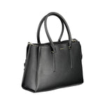 Calvin Klein Black Polyester Handbag CA-16804