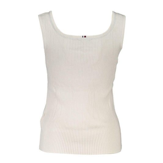 Tommy Hilfiger White Modal Tops & T-Shirt TO-18620-S