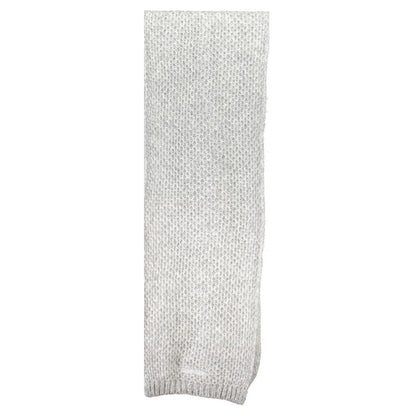 Calvin Klein Grigio Alpaca Wool Women Scarf
